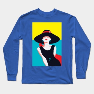 Audrey Hepburn by Cindy Rose Studio Long Sleeve T-Shirt